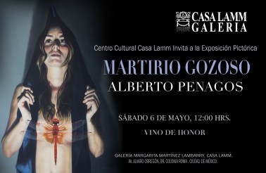 MARTIRIO GOZOSO INVITACIÓN ´SABADO 6 MAYO CASA LAMM