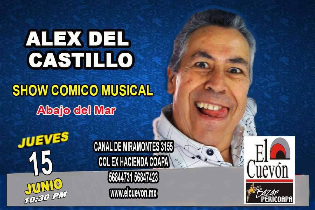 Álex del Castillo, cinco covers para su show «bajo el mar» – TV&SHOW