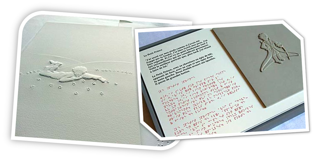 El principito en Braille