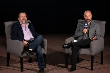 Armando Casas, Dir. Canal 22 y Pedro Kóminik.jpg