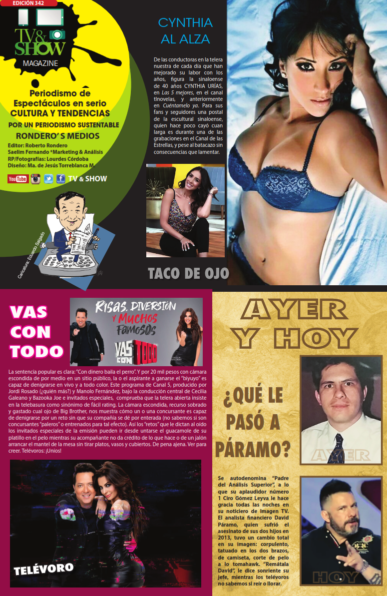 TV Y SHOW ALTA 342 _001