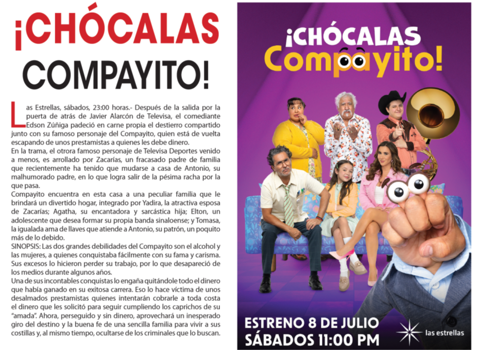 ¡Chocalas Compayito! – TV&SHOW