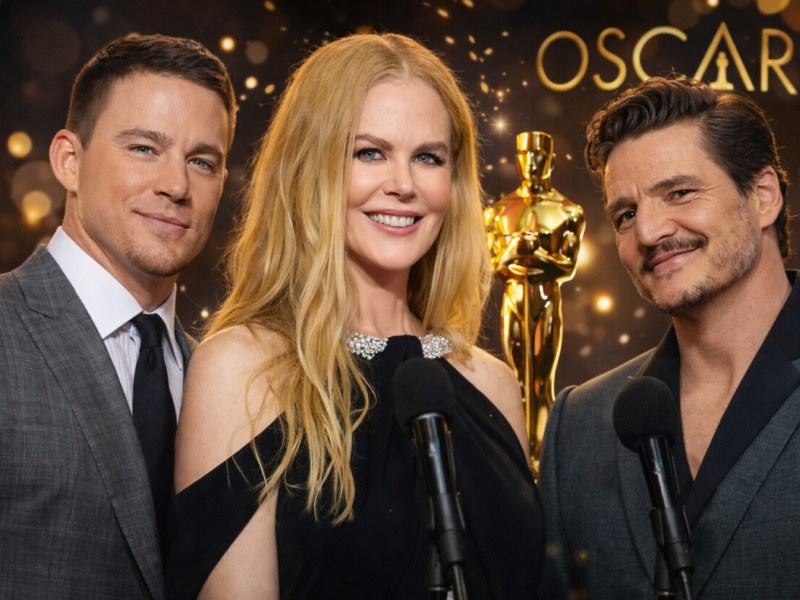 Kidman, Pascal, Channing Tatum y Ewan Mc Gregor, conductores de los&nbsp;Oscar