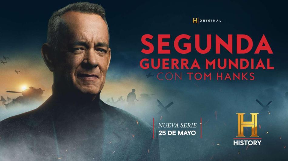 Segunda Guerra Mundial con Tom Hanks, la serie documental que requirió una década para su realización por&nbsp;History